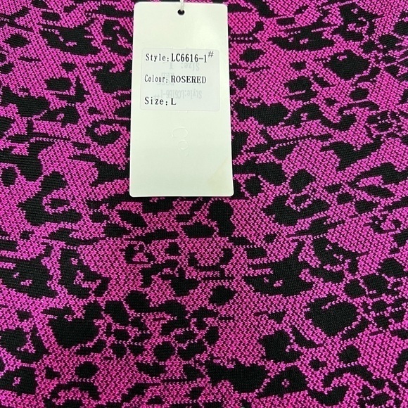 Lucy & Co RoseBud Circle Plum Skirt- NWT- Size Large - Picture 6 of 11
